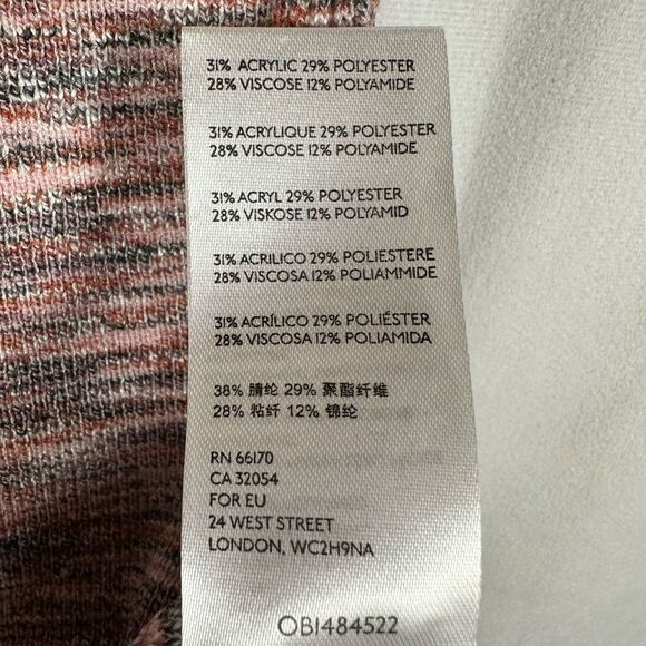 Free People FP Best of Us Knit Tank Top Marled Knit Onyx Blossom Combo S NWT - Picture 7 of 12